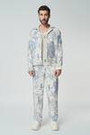 Buy_Dark Hour_Off White Cotton Print Toile De Jouy Shacket With Pant _Online_at_Aza_Fashions