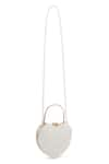 Buy_House of Webhin_White Pearl Hearthrob Embellished Clutch _at_Aza_Fashions