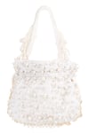 Shop_House of Webhin_White Embellished Opaline Pearl Sequin Potli _at_Aza_Fashions