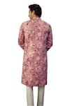 Shop_Kasbah_Pink Georgette Embroidered Floral Work Kurta _Online_at_Aza_Fashions