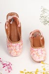 Buy_HELLO JR_Pink Titli Print Mules _at_Aza_Fashions