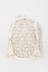 Buy_EENA_White Pearl Veda Nalki And Bead Embroidered Bucket Bag _Online_at_Aza_Fashions