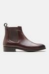 Kozasko_Brown Goodyear Welted Wholecut Solid Chelsea Boots _Online_at_Aza_Fashions