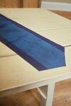 Buy_Inheritance India_Blue 100% Cotton Wave Print Table Runner 