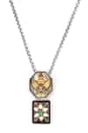 Sangeeta Boochra_Gold Plated Bassima Carved Pendant Necklace _Online_at_Aza_Fashions