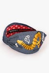 Shop_Moyolu_Blue Scallop Dragon Ensamble Embroidered Hair Band _Online_at_Aza_Fashions