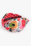 Buy_Moyolu_Multi Color Abstract Flower Flair Embroidered Hair Band _Online_at_Aza_Fashions