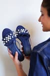 Phenominaal_Blue Crystals Mystic Dream Embellished Wedges _Online_at_Aza_Fashions