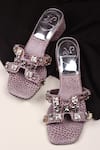 Buy_Phenominaal_Grey Crystal Shadow Embellished Heels _Online_at_Aza_Fashions