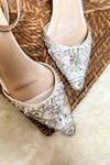 Modanta Footwear_White Diamond Embroidered Pump Heels _Online_at_Aza_Fashions