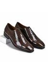 Buy_Wednesday Lifestyle_Brown Brogue Oxfords In Brushoff Leather _at_Aza_Fashions