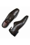 Shop_Wednesday Lifestyle_Brown Dark Brogue Leather Oxfords _at_Aza_Fashions