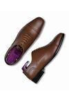 Shop_Wednesday Lifestyle_Brown Charles Leather Brogue Pattern Oxfords _at_Aza_Fashions
