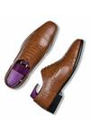Shop_Wednesday Lifestyle_Brown Charles Textured Oxford Shoes _at_Aza_Fashions