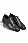Buy_Wednesday Lifestyle_Black Daniel Leather Loafers _at_Aza_Fashions