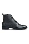 Wednesday Lifestyle_Black Dexter Leather Lace Up Boots _Online_at_Aza_Fashions