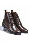 Buy_Wednesday Lifestyle_Brown Dexter Lace Up Leather Boots _at_Aza_Fashions