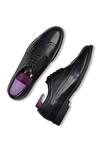 Shop_Wednesday Lifestyle_Black Dominic Leather Derby Shoes _at_Aza_Fashions