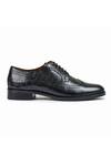 Wednesday Lifestyle_Black Dominic Leather Derby Lace Up Shoes _Online_at_Aza_Fashions