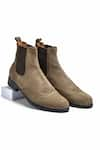 Buy_Wednesday Lifestyle_Gold Wade Chelsea Boots _at_Aza_Fashions