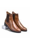 Buy_Wednesday Lifestyle_Brown Textured Wellington Chelsea Boots _at_Aza_Fashions