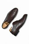 Shop_Wednesday Lifestyle_Brown Plain Michael Leather Derby Shoes _at_Aza_Fashions