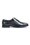 Wednesday Lifestyle_Black Textured Oscar Oxford Shoes _Online_at_Aza_Fashions