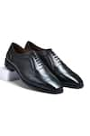 Buy_Wednesday Lifestyle_Black Louis Genuine Leather Oxford Shoes _at_Aza_Fashions