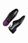 Shop_Wednesday Lifestyle_Black Louis Genuine Leather Oxford Shoes _at_Aza_Fashions