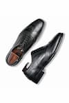 Shop_Wednesday Lifestyle_Black Ethan Brogue Cutwork Shoes _at_Aza_Fashions