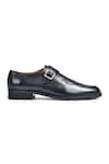 Wednesday Lifestyle_Black Adam Single Monk Strap Split Toe Shoes _Online_at_Aza_Fashions