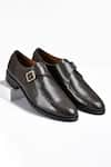 Buy_Wednesday Lifestyle_Brown Adam Single Monk Strap Shoes _at_Aza_Fashions