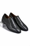 Buy_Wednesday Lifestyle_Black Benji Genuine Leather Loafers _at_Aza_Fashions