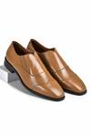 Buy_Wednesday Lifestyle_Brown Tan Stitchline Loafers _at_Aza_Fashions