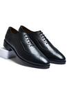 Buy_Wednesday Lifestyle_Black Bradley Genuine Leather Wholecut Oxford Shoes _at_Aza_Fashions