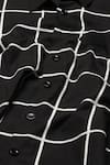 Buy_Abraham & Thakore_Black Pure Cotton Print Checks Classic Shirt 