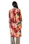 Shop_Rainas_Multi Color Viscose Crepe Print Floral Flower Bloom Long Shirt And Pant Set _Online_at_Aza_Fashions