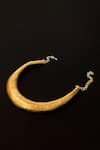 Shop_AK-OK_Gold Plated Ancient Tribal Broad Choker _Online_at_Aza_Fashions