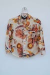 Buy_ORCR_Multi Color Cotton Printed Botanical Shirt _at_Aza_Fashions