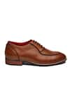 Buy_Banjaaran Studio_Brown Brogue Maharaja _Online_at_Aza_Fashions