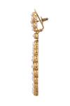 Moh-Maya by Disha Khatri_Gold Plated Pearls Embellished Danglers _Online_at_Aza_Fashions