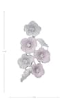 Buy_Moh-Maya by Disha Khatri_Pink Moissanite Stone Floret Zircon Work Earrings 