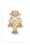 Buy_Moh-Maya by Disha Khatri_Gold Plated Pearl Embellished Earrings 