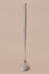 Ampm_Silver Textured Linea Metallic Round Sling Bag _at_Aza_Fashions