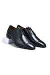 Buy_Wednesday Lifestyle_Black Classic Ii Dominic Wingtip Shoes _at_Aza_Fashions