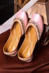 Buy_Loryphilory_Pink Embellished Nagheen Jewel Juttis _at_Aza_Fashions