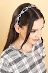 Buy_Born Flash_Blue Crystal Bluebell Embellished Hairband _at_Aza_Fashions