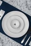 Buy_Vola_Ivory Porcelain Gaj Platinum Dinner Set_at_Aza_Fashions