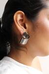 Buy_Heena Mittal_Silver Plated Deneb Glint Studs 