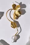 Buy_Heena Mittal_Gold Plated Pearls Belle Fiore Danglers 